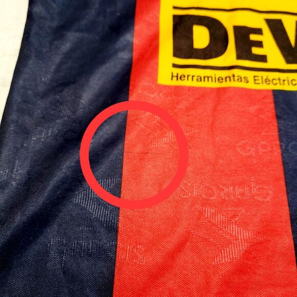 Atlante FC 1997/1998 ORIGINAL Garcis Vintage Futbol Soccer Jersey Authentic Mex - Picture 7 of 14